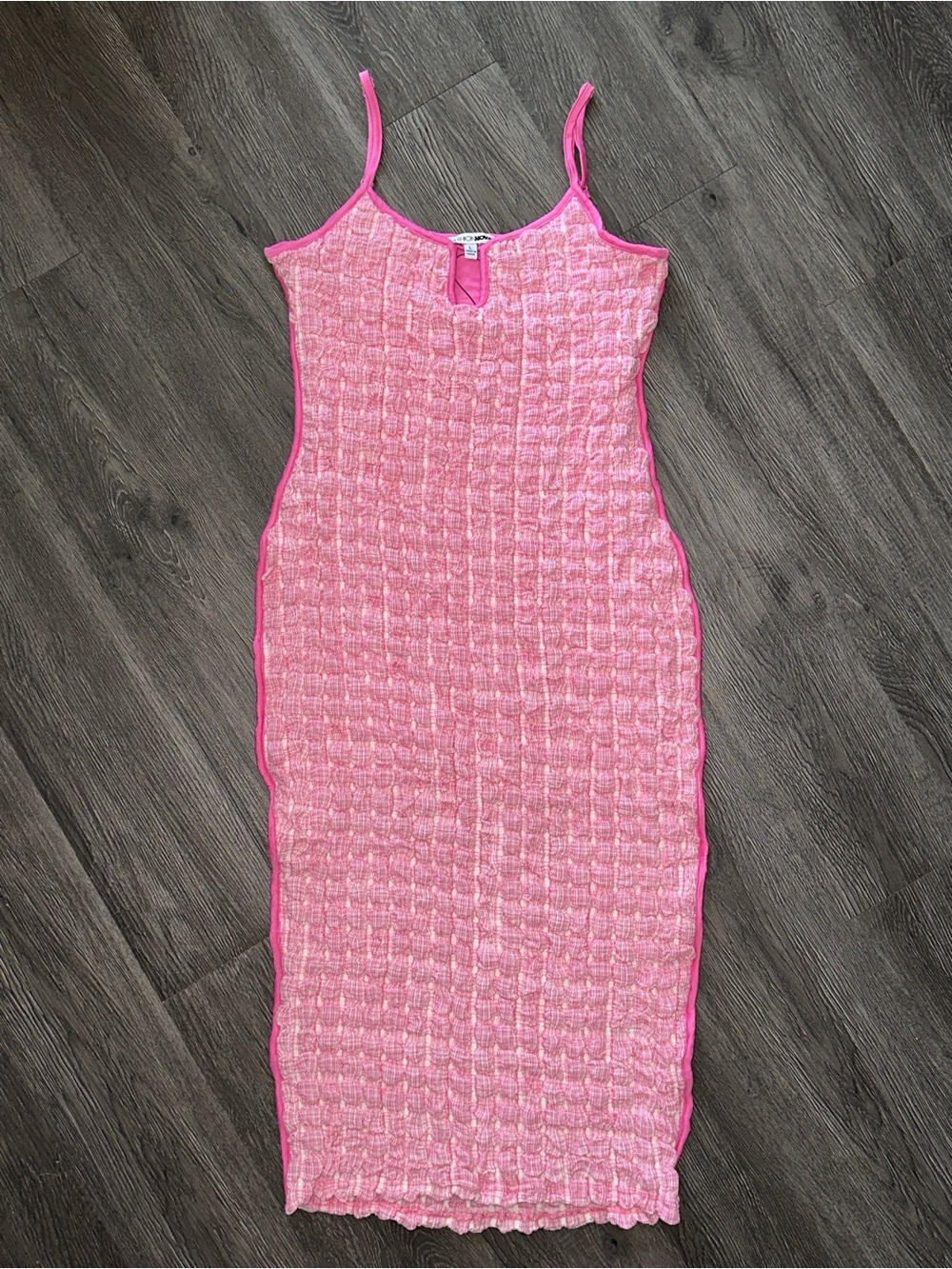 Havana Honeycomb Midi Dress